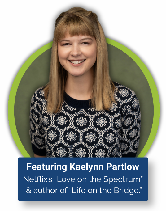Kaelynn Partlow Headshot in Circle wiht title below